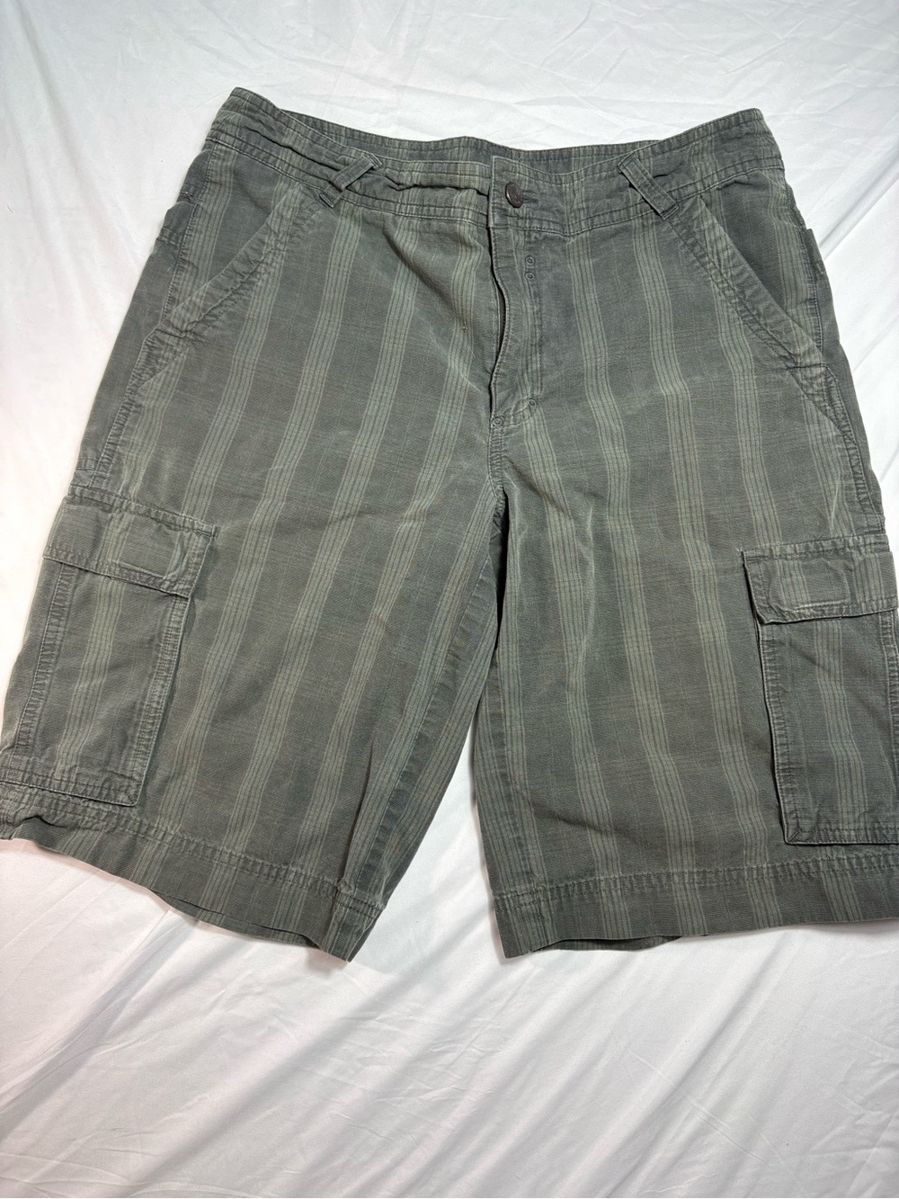 Patagonia all wear cargo plaid organic cotton short for men sz 32